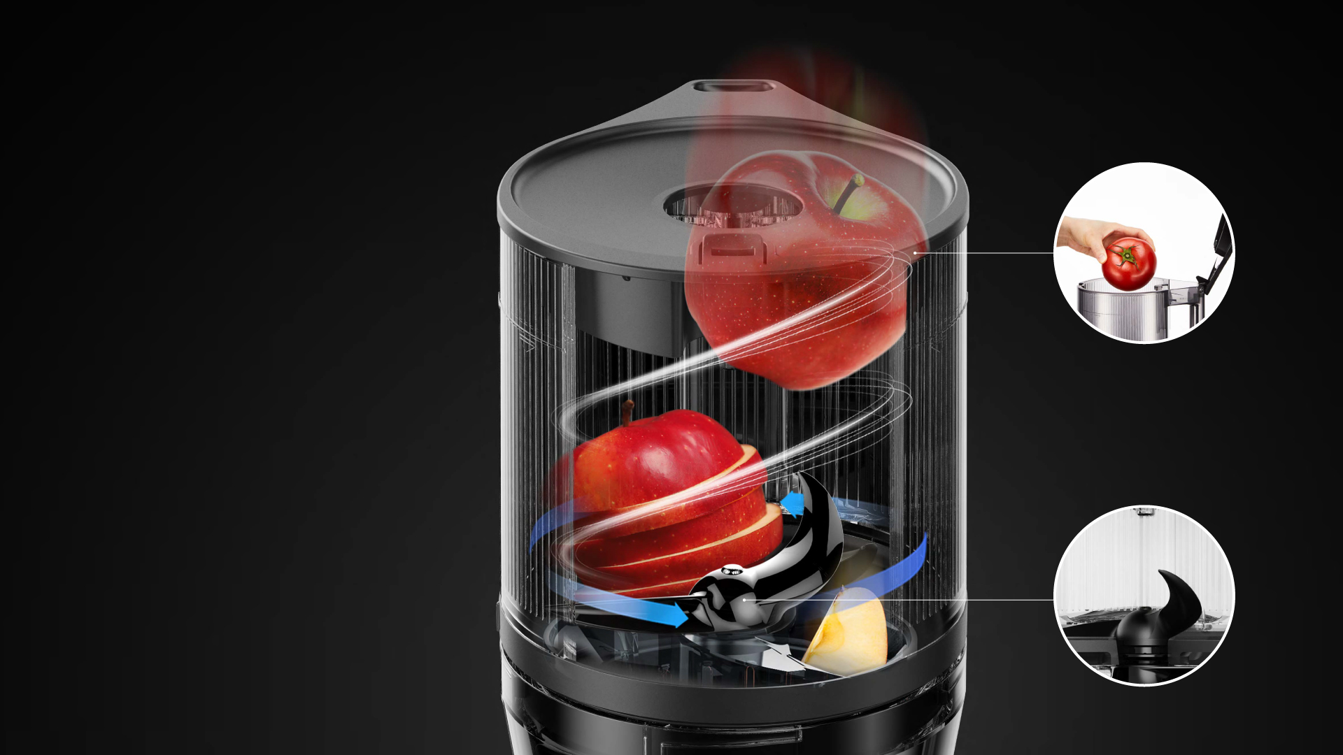 Технология шнека Hurom E50ST
